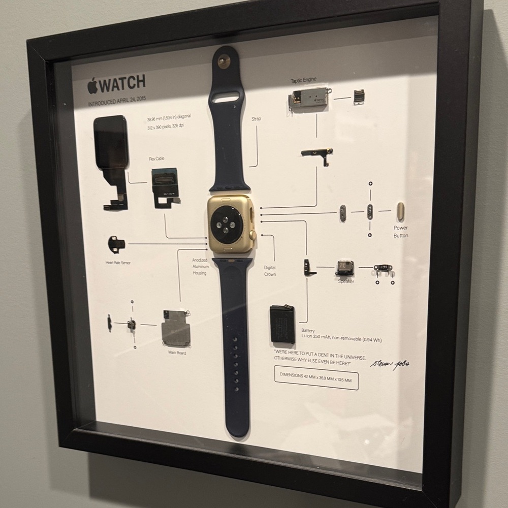 Apple Smartwatch with Navy Band